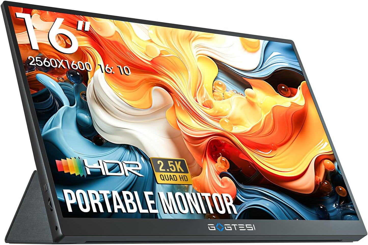 2.5K Eye-Care Portable Monitor for Multi-Device Usage
