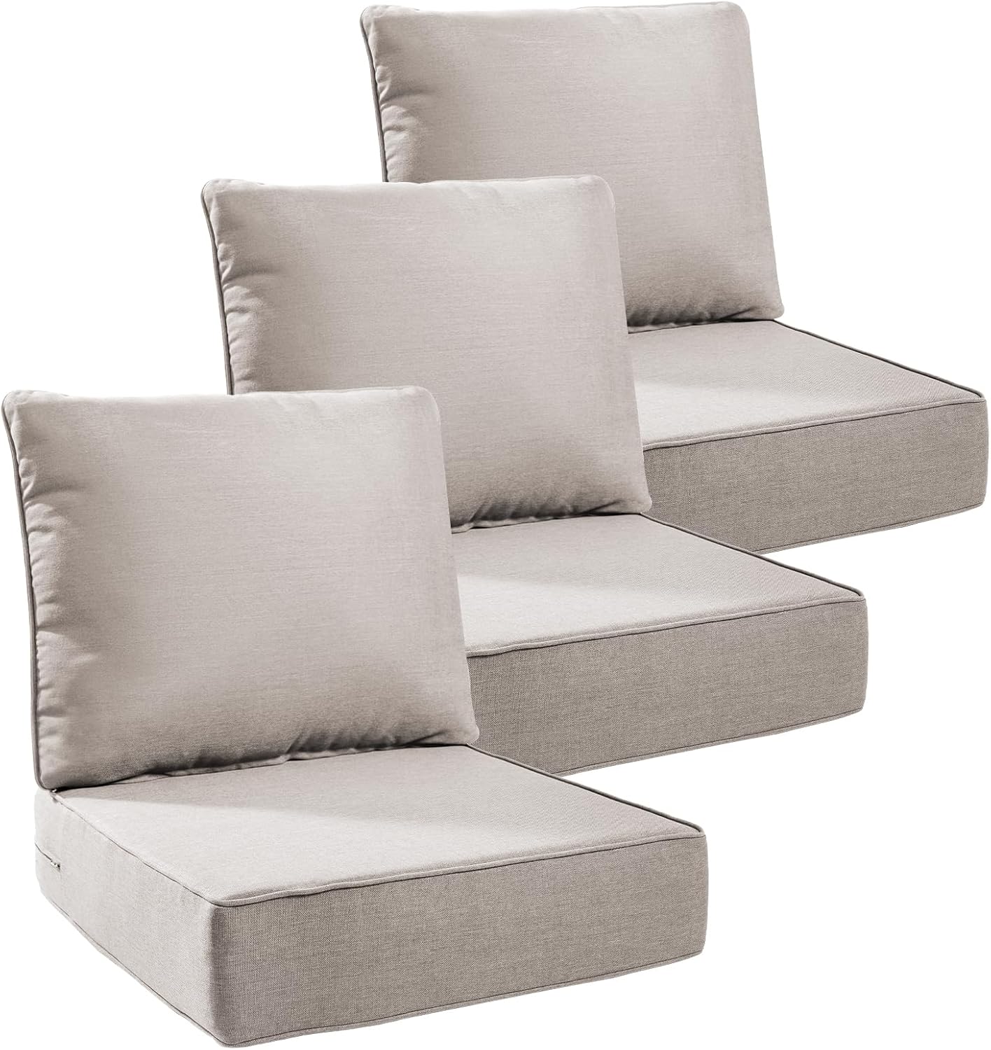 Luxury 6-Inch Outdoor Cushions for Patio Furniture Comfort