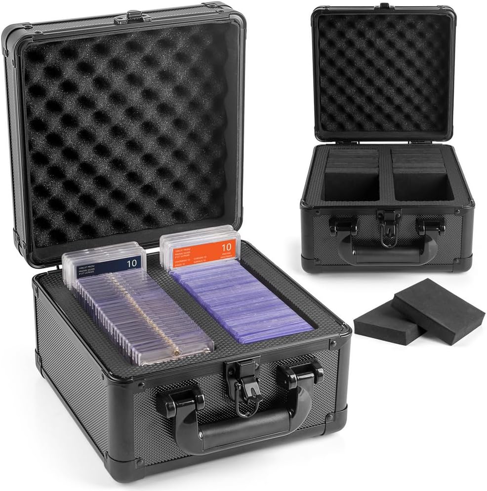 JoyHood Graded Card Storage Box for Trading Cards & Sports Cards