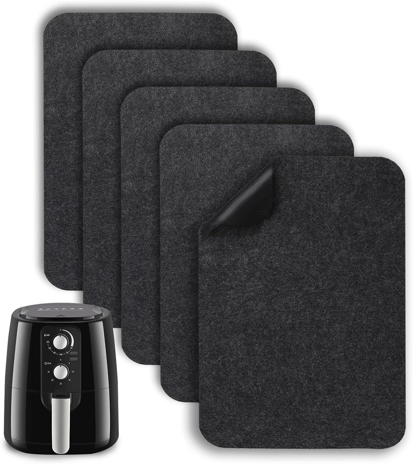 5PCS Heat Resistant Slider Mats for Kitchen Appliances by Hkvoxim