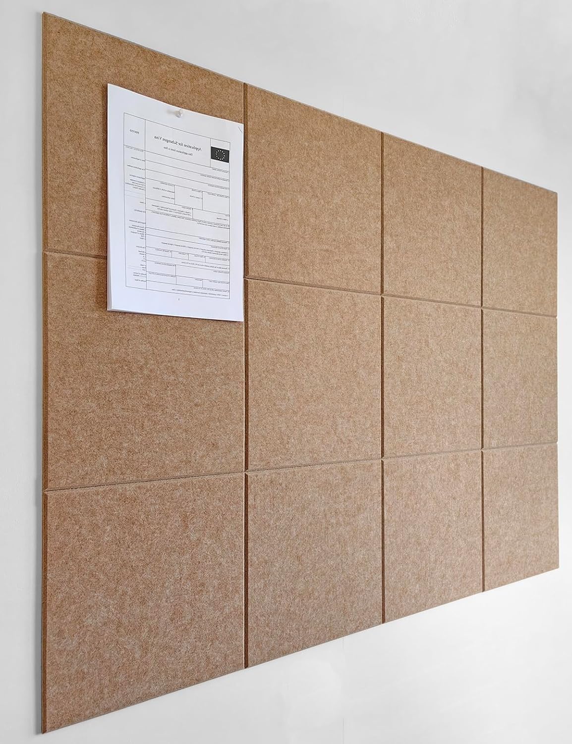 Felt Wall Tiles - Aesthetic Bulletin Board for Home & Office