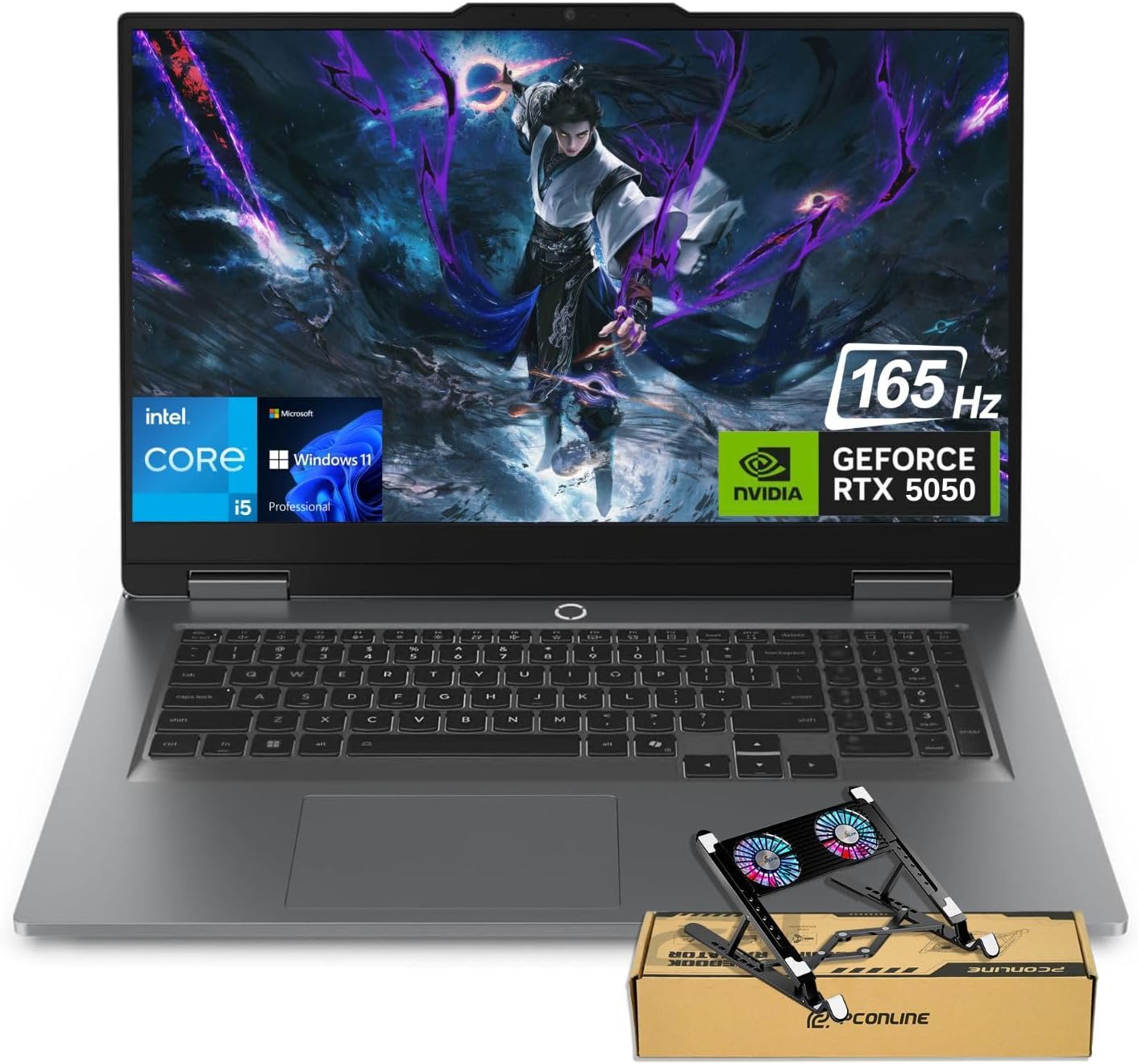 Lenovo LOQ RTX 5050 Pro AI-Gaming PC with 17.3 FHD Display