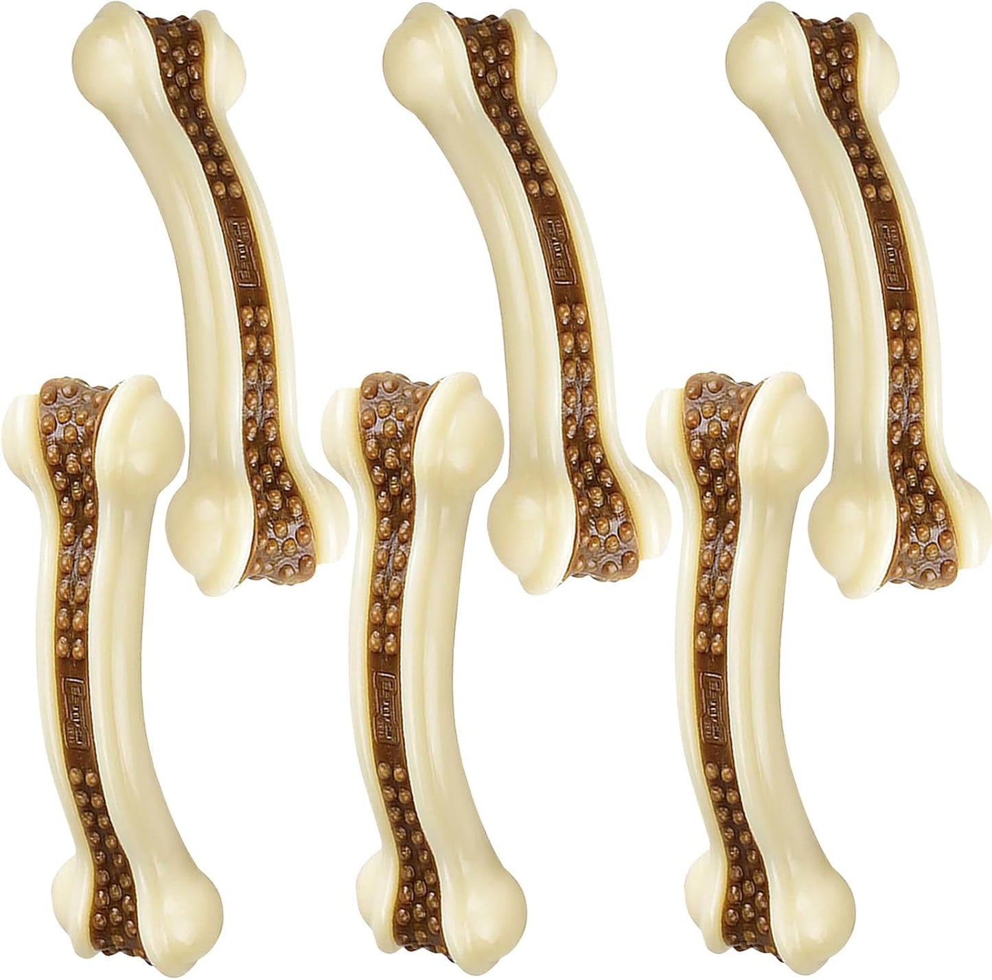 Indestructible Dog Chew Toys for Aggressive Chewers - 6 Pack