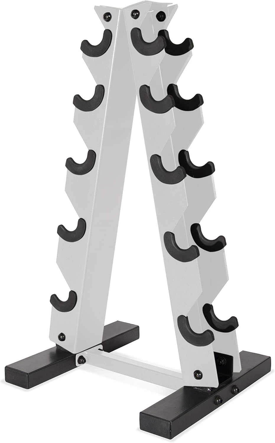 Cap Barbell A-Frame Dumbbell Weight Rack for Space-Saving Storage