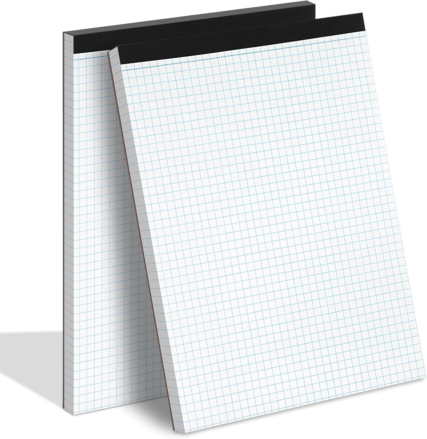 WINKIO Graph Paper Notebook 8.5x11 - Sturdy Cardboard Backing - Ideal for School & Office - 2 Packs
