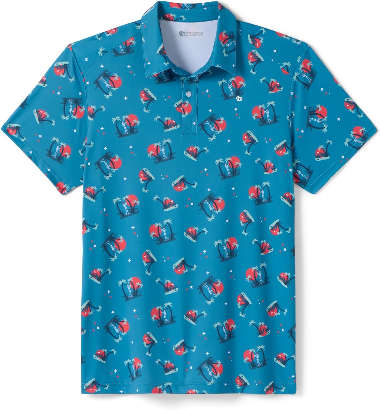 Tipsy Elves Athletic Fit Polo for Men: Comfort Meets Style