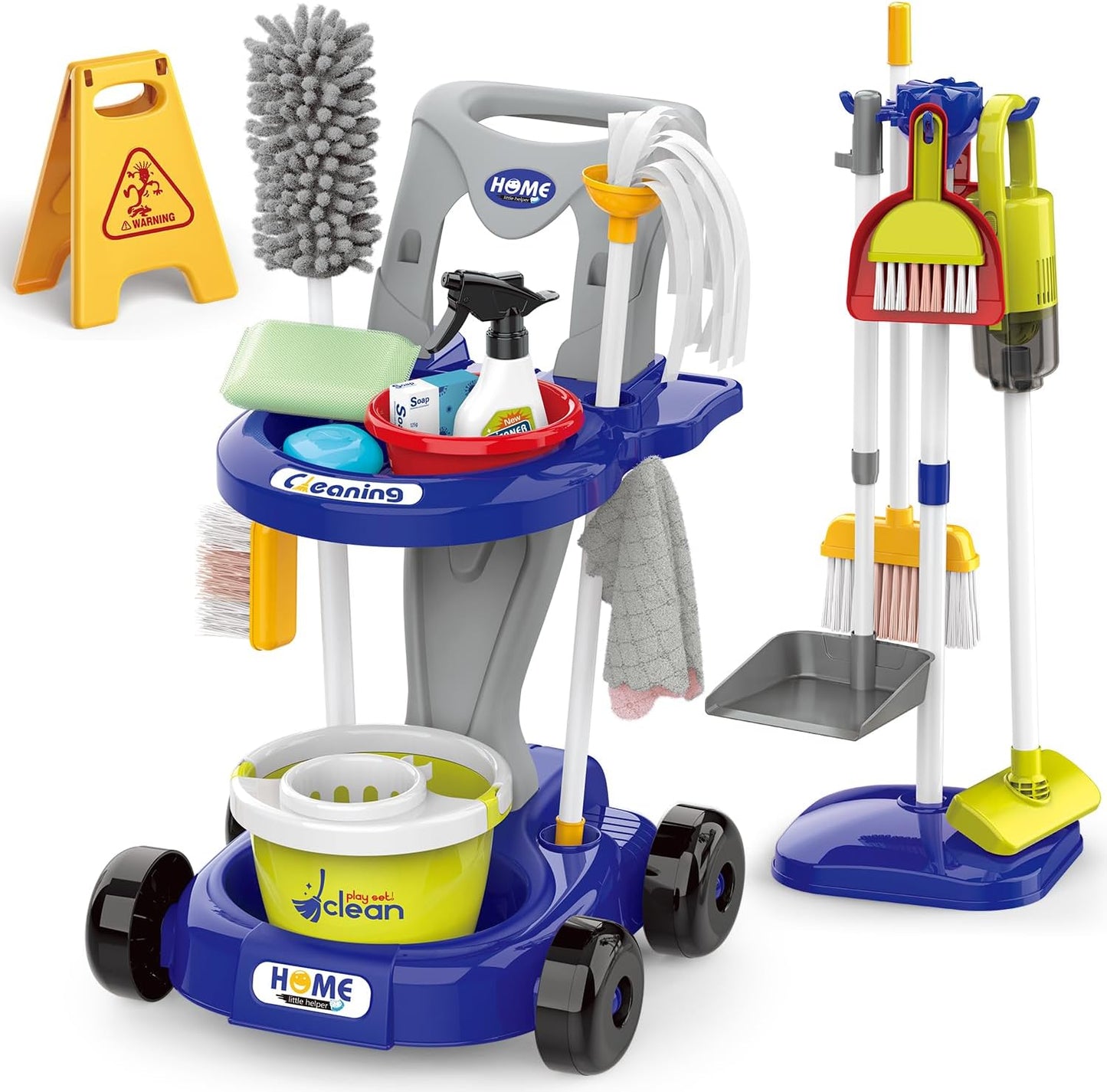 Toddler Cleaning Set for Kids - 29-Piece Educational Toy Set