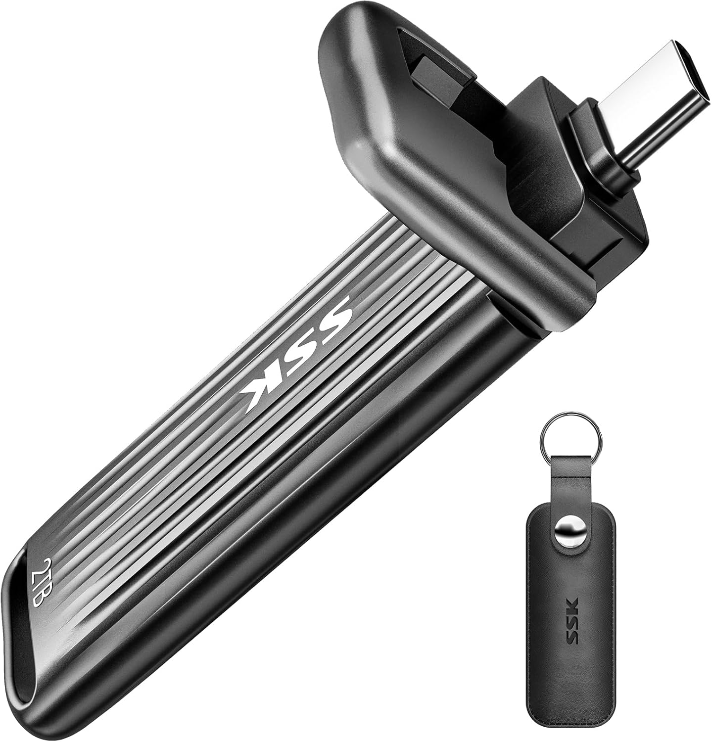 SSK External Solid State Drive 2TB with Ultra Fast Speed