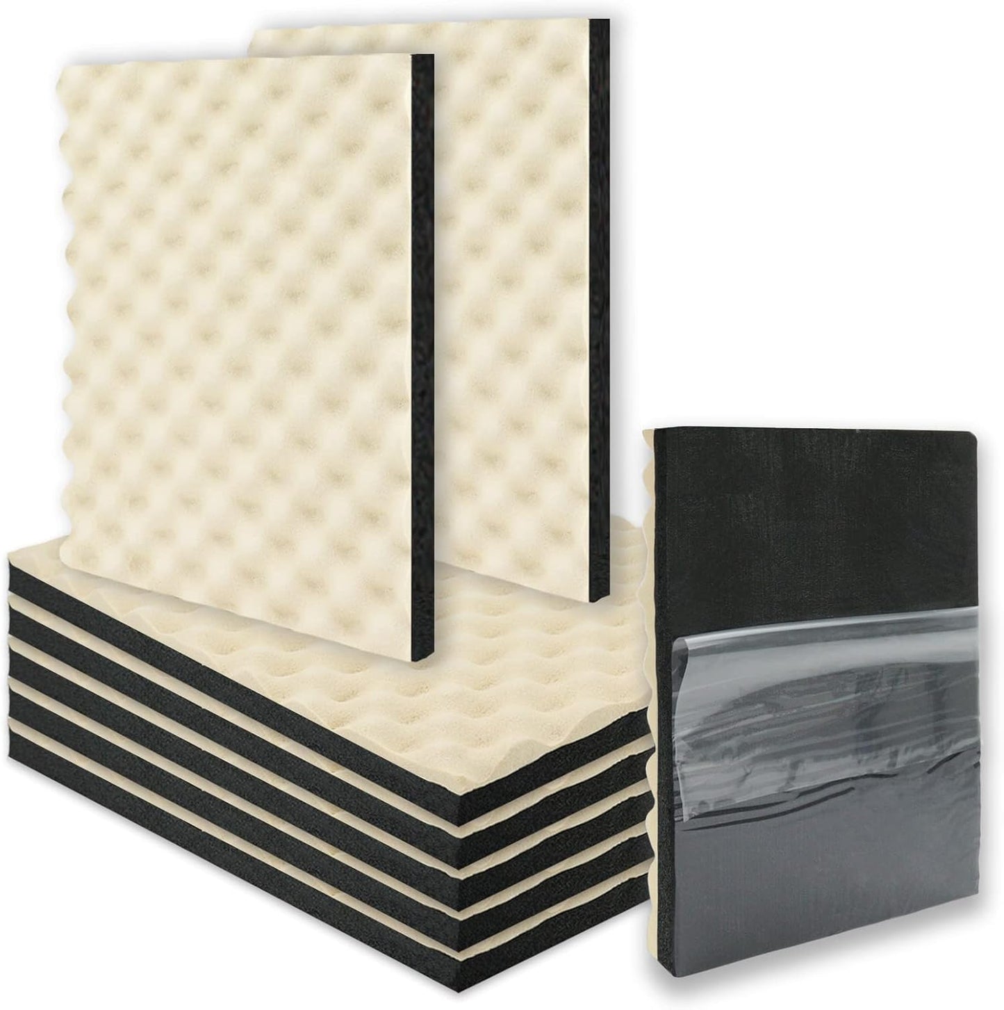 BXI Soundproofing Closed Cell Foam for Noise Reduction & Insulation
