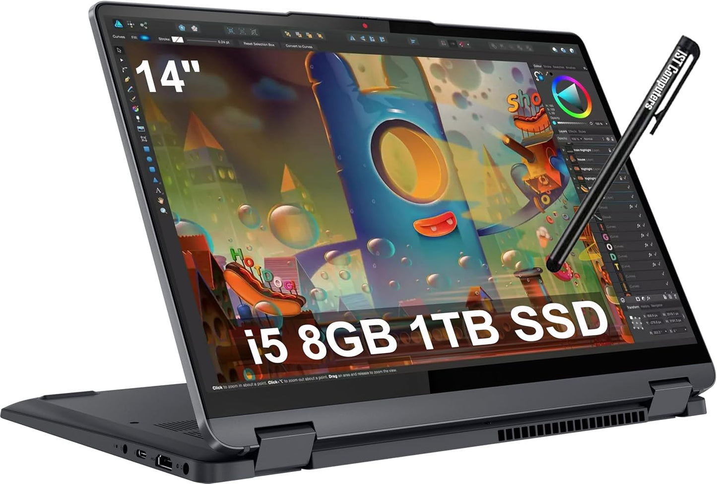 Lenovo IdeaPad Flex 5i 2-in-1 Laptop with Touchscreen and SSD