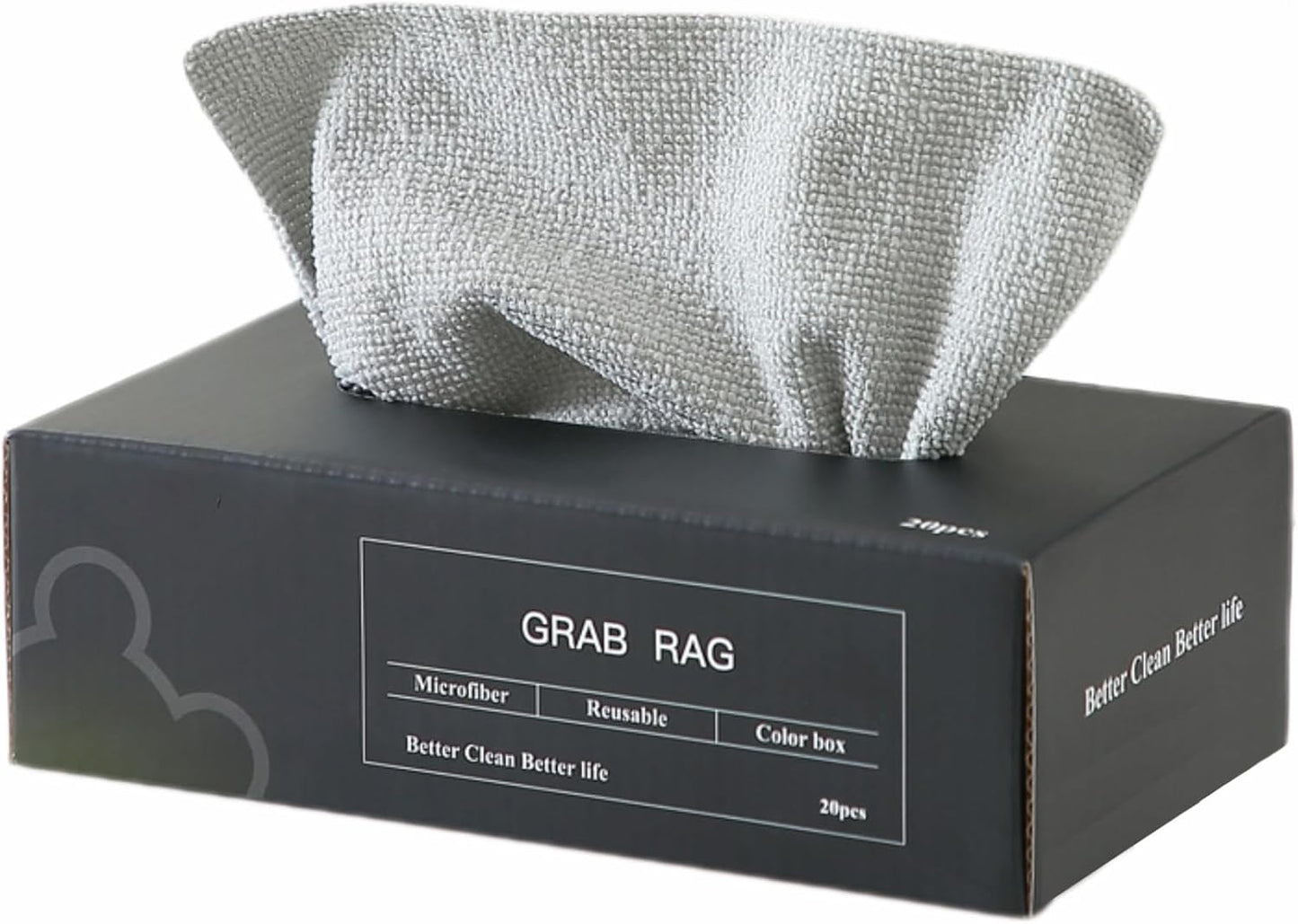 Super Absorbent Microfiber Kitchen Towels - 20 Pack