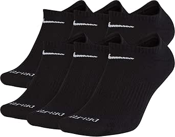 NIKE Dri-Fit Training Everyday MAX Cushioned No-Show Socks