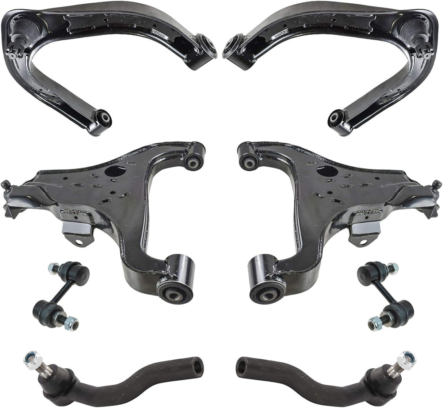 TRQ Front Steering & Suspension Kit for INFINITI QX56 and Nissan