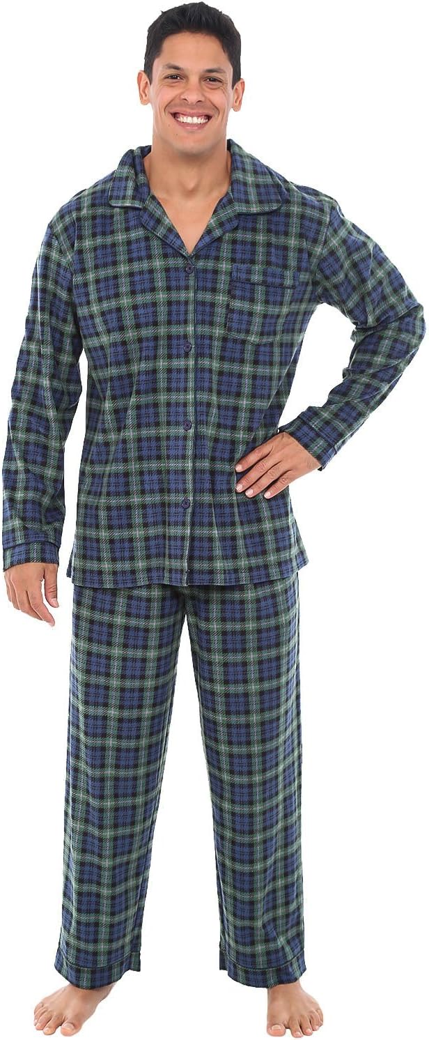 Men's Fleece Pajamas Set for Comfort and Warmth This Winter