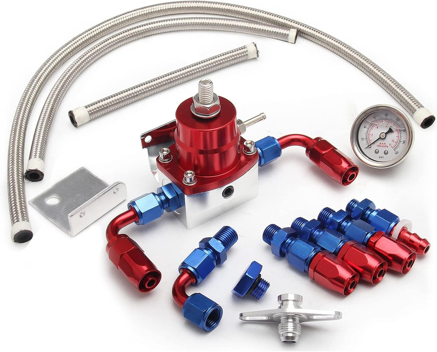 YESHMA EFI Fuel Pressure Regulator Kit for Universal Use