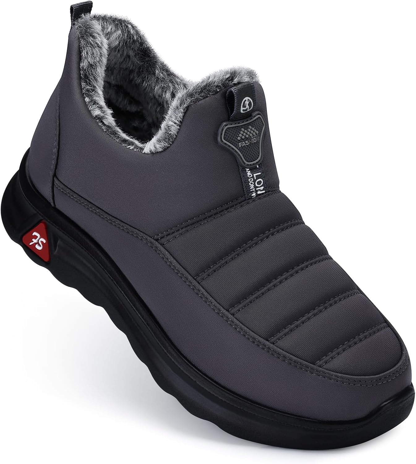 SHIBEVER Winter Boots for Women: Comfortable Waterproof Ankle Shoes