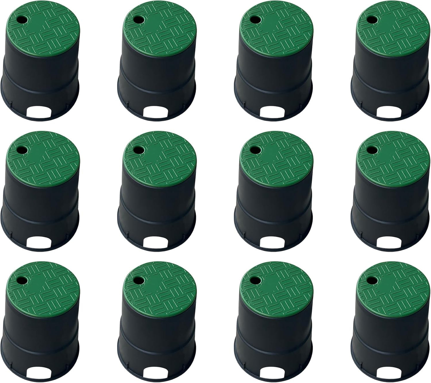 Durable PP Valve Boxes for Sprinkler Systems - 12 Sets