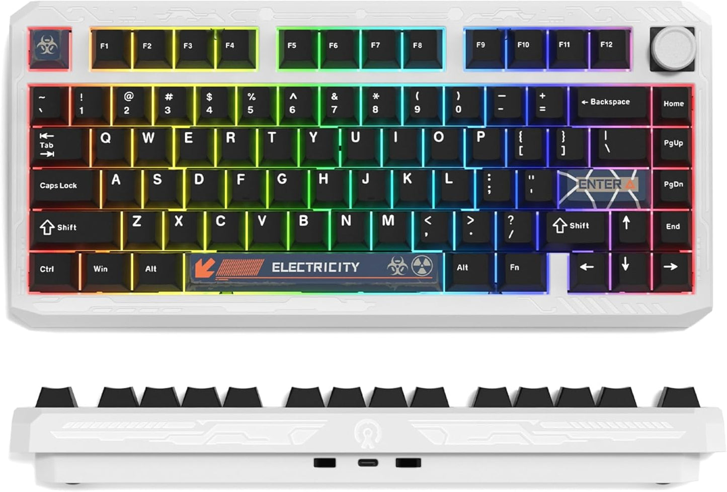 Womier ERA75 75% Wireless Mechanical Keyboard with Custom Design