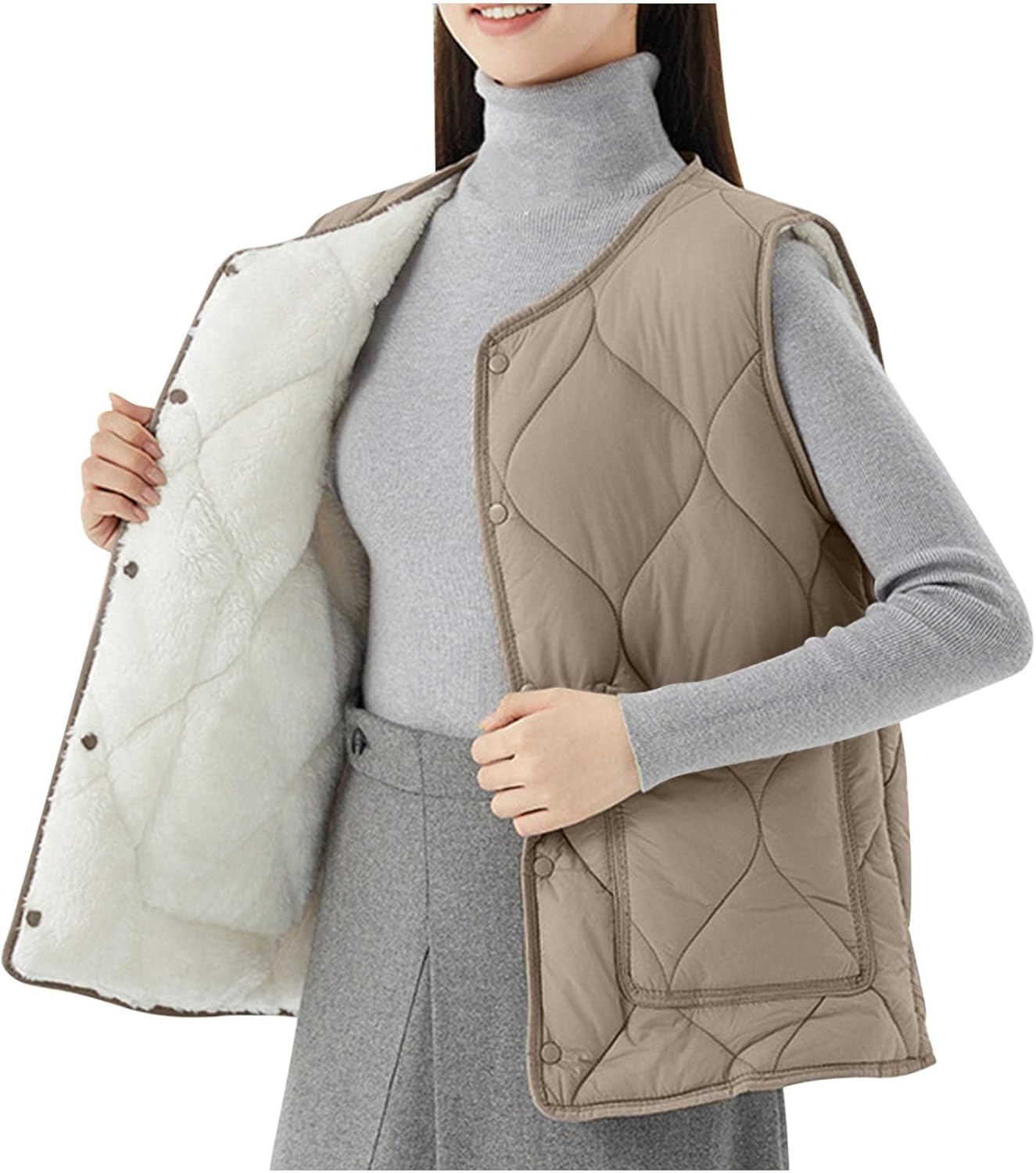 Warm & Stylish Women's Puffer Vest