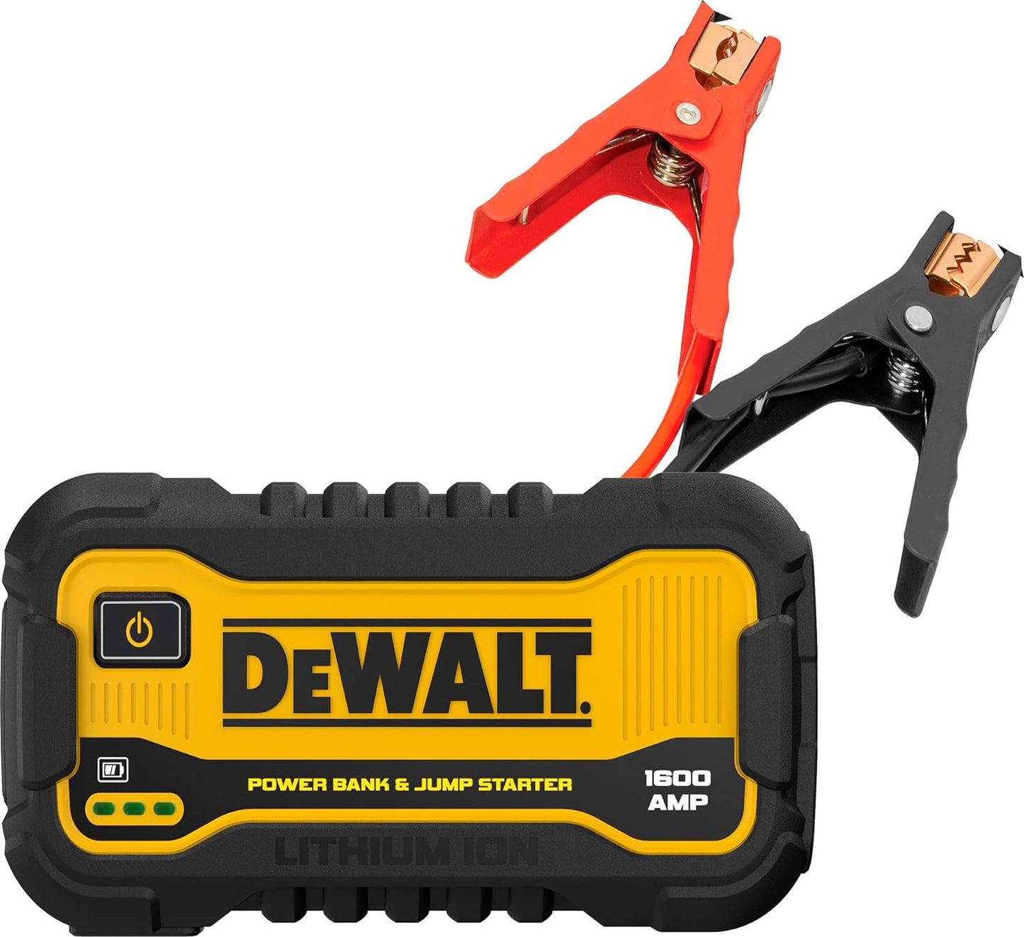 DeWalt 1600 Peak Amp Jump Starter with USB Power