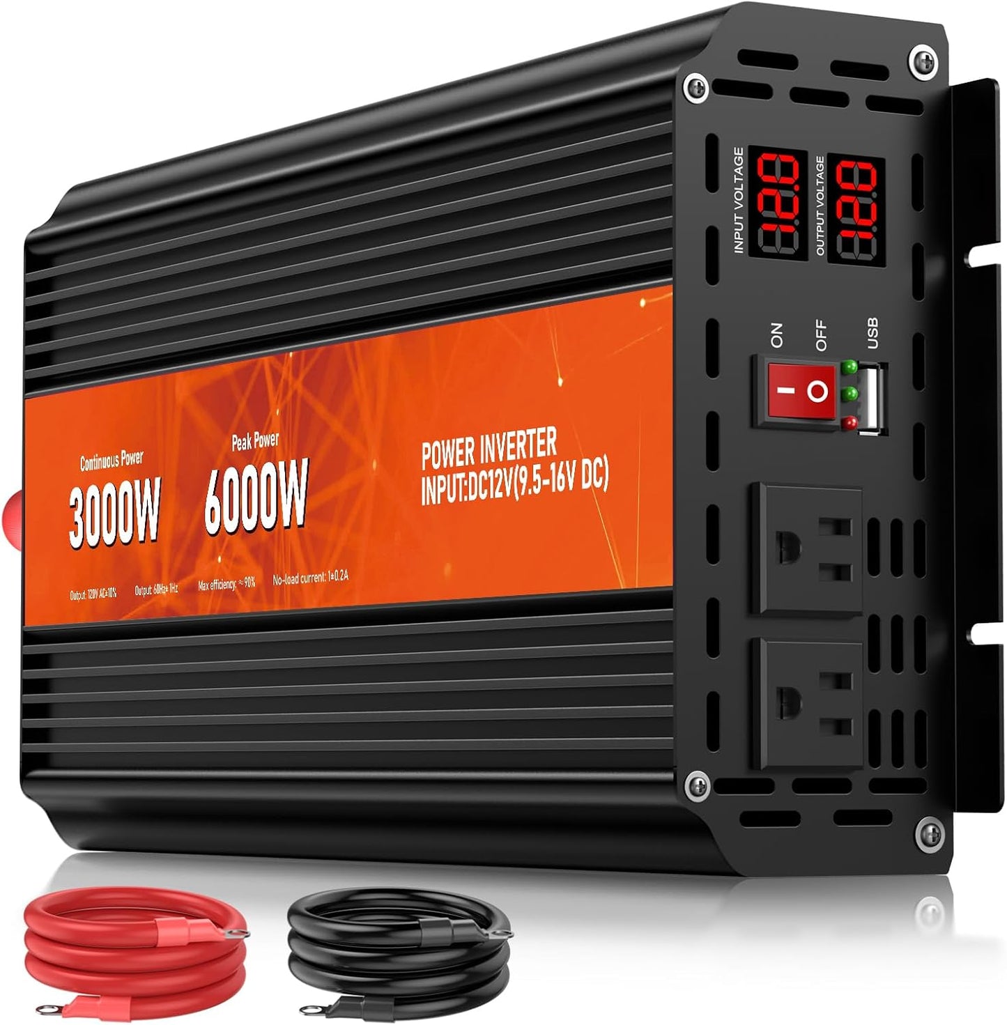 3000W Power Inverter for Outdoor Activities and Emergencies