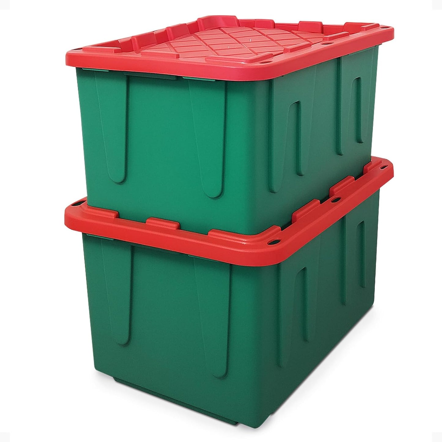 Durabilt Heavy Duty Plastic Storage Bins for Home Organization