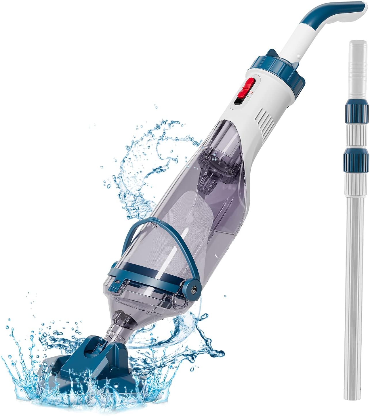 Powerful Handheld Pool Vacuum for Above Ground Pools and SPAs