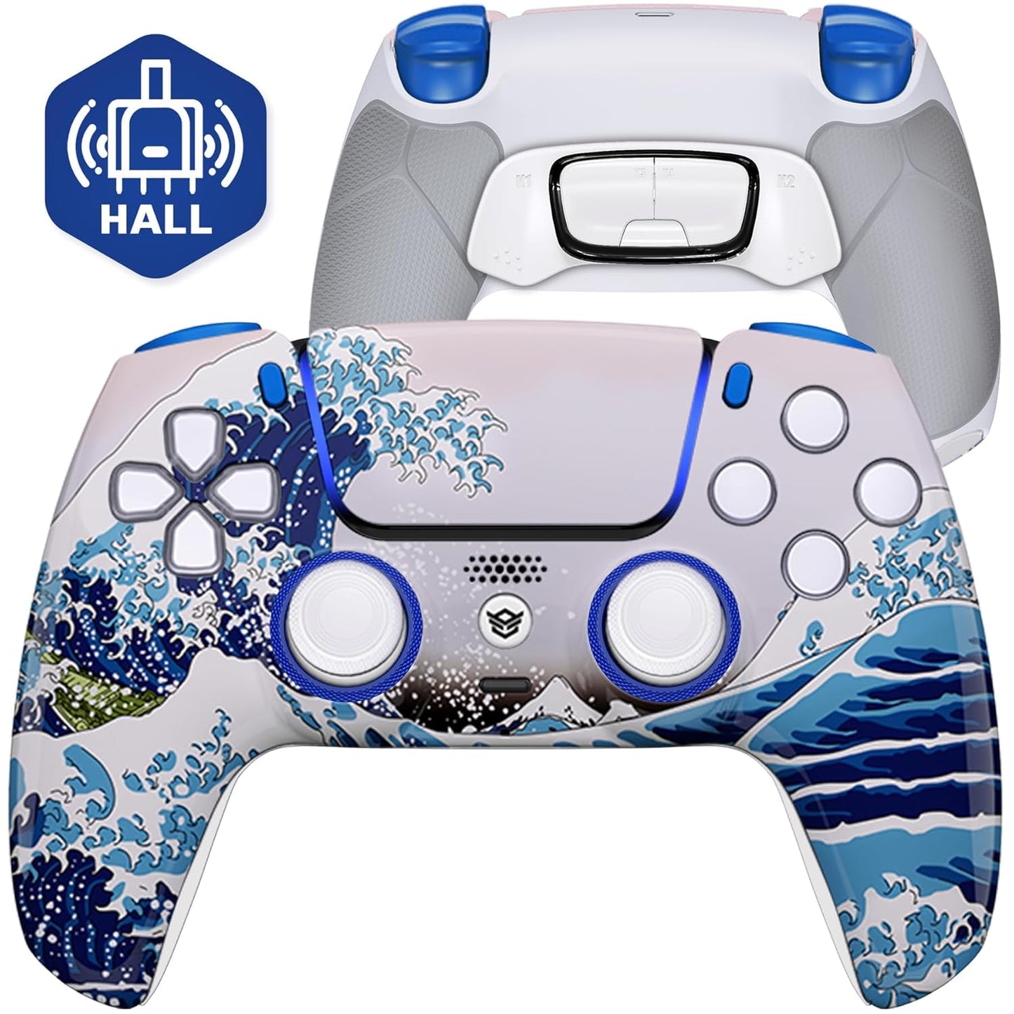 HEXGAMING ULTIMATE Hall Effect Wireless Controller for PS5/4