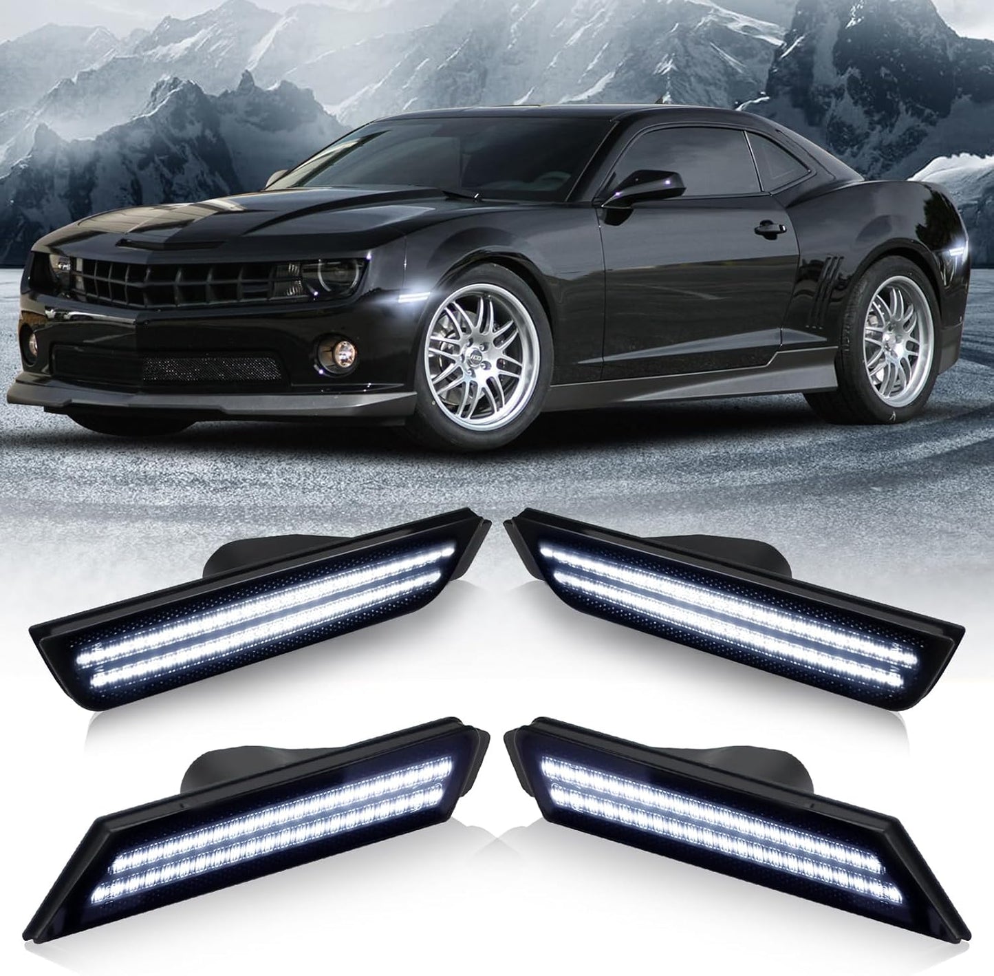 D-Lumina LED Side Marker Lights for 2010-2015 Chevy Camaro