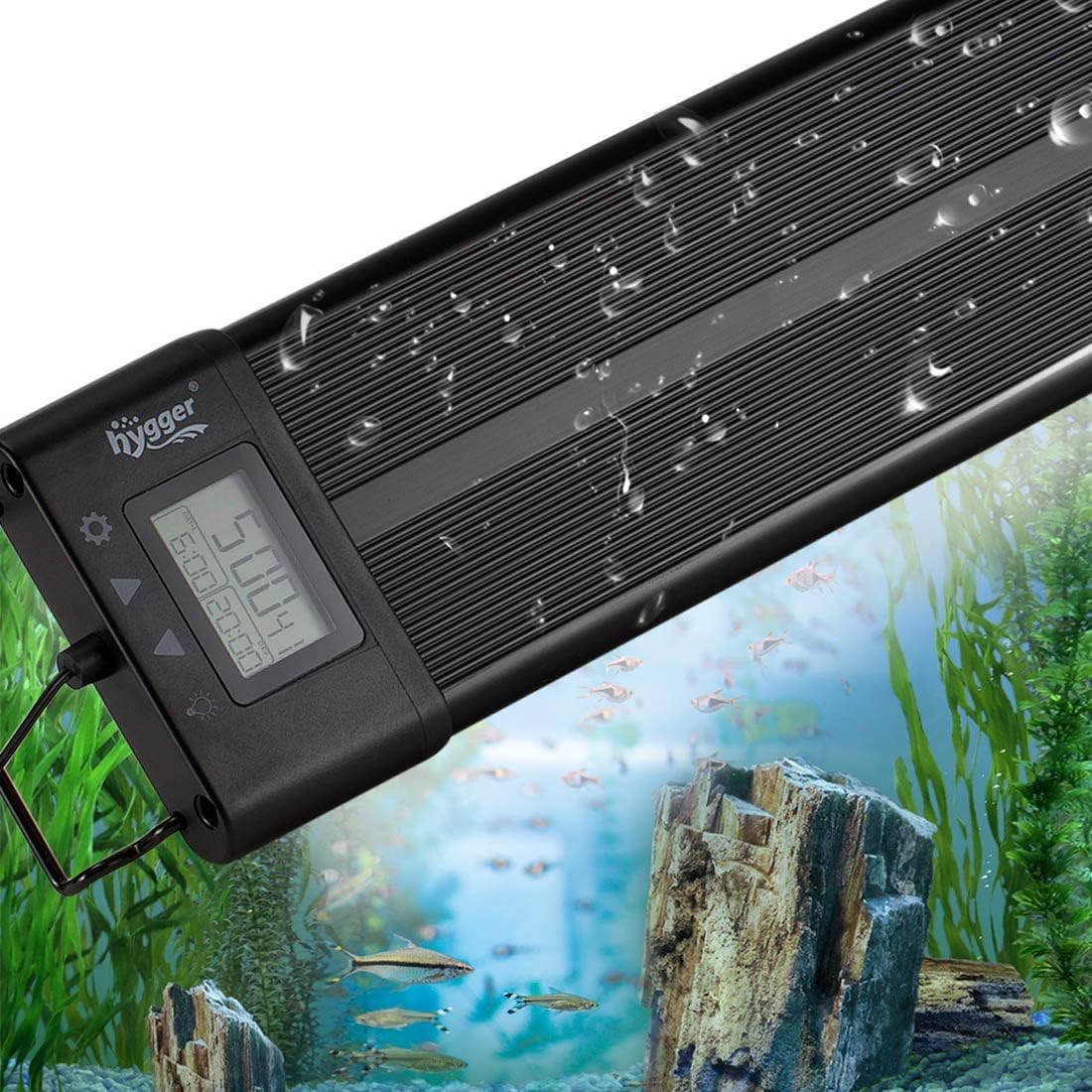 hygger Aquarium Programmable LED Light for 24~30in Tanks