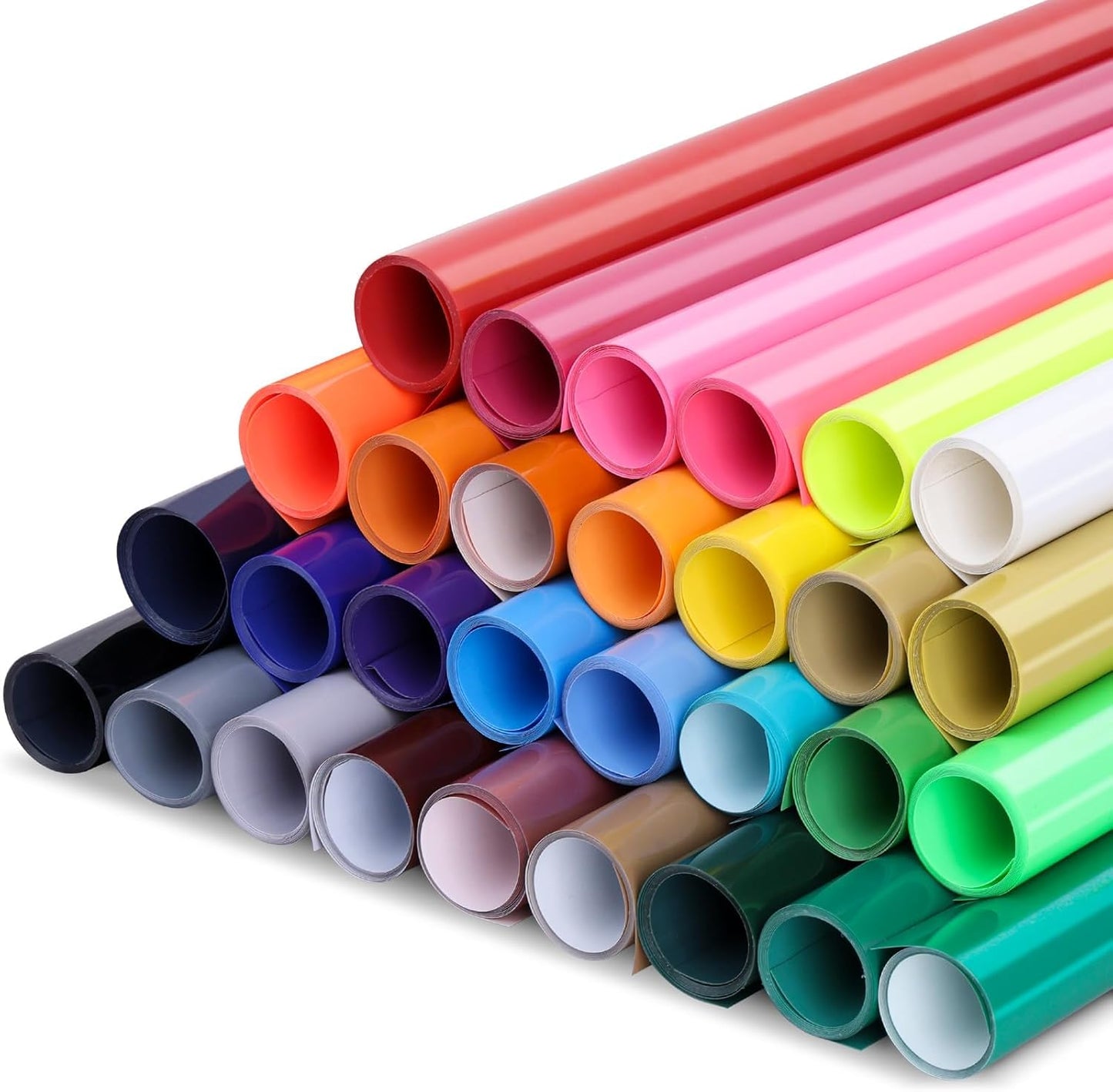 HTV Heat Transfer Vinyl Bundle - 30 Pack for Creative Projects