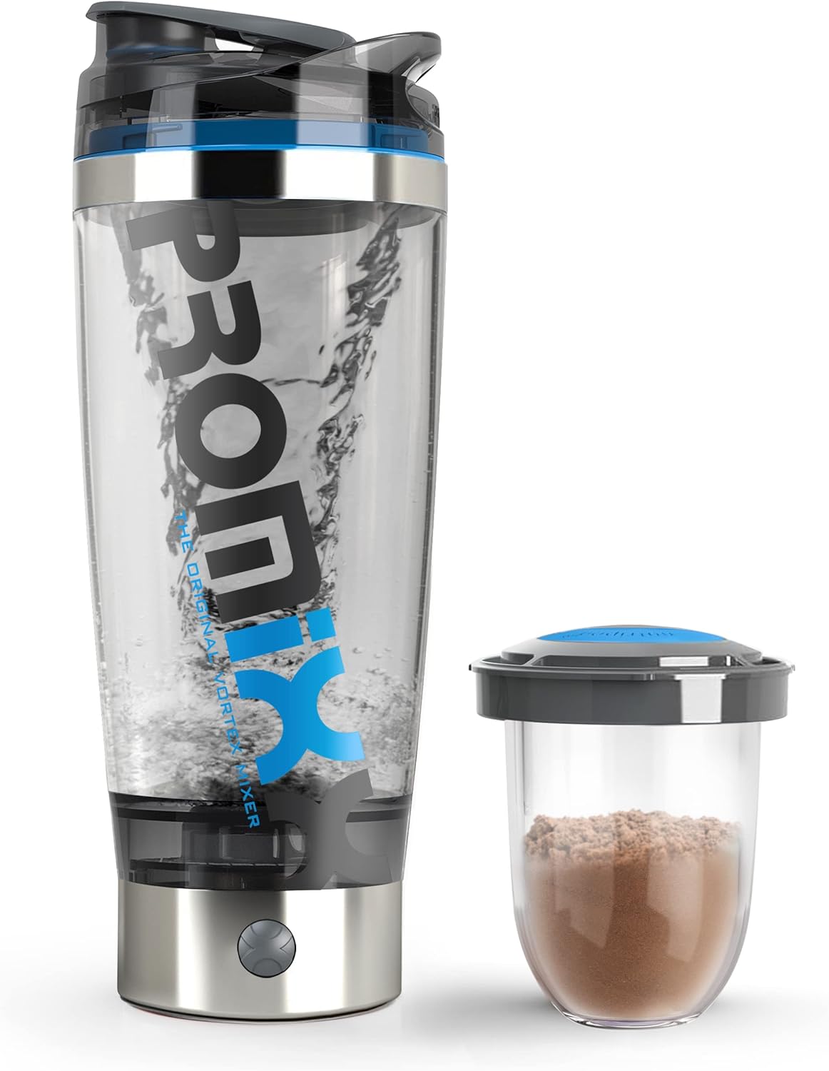 Promixx Pro Shaker | Rechargeable & Powerful | Smooth Shakes & Storage