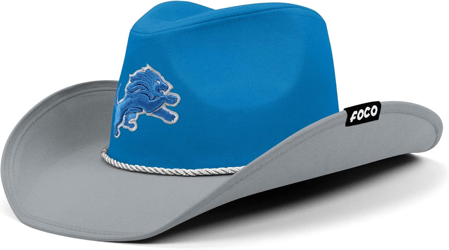 NFL Team Logo Two Tone Cowboy Hat for Ultimate Fan Style