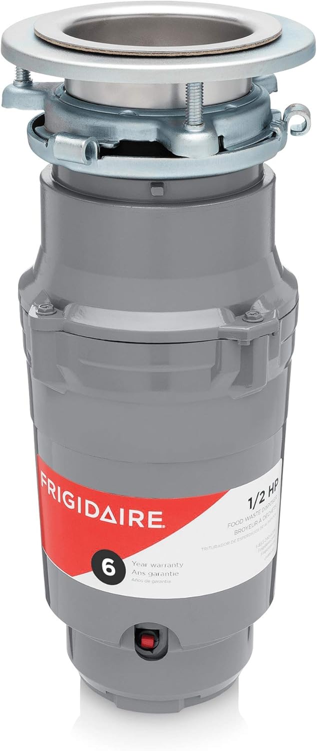 Frigidaire 1/2 HP Direct Wire Garbage Disposal for Kitchen Sinks