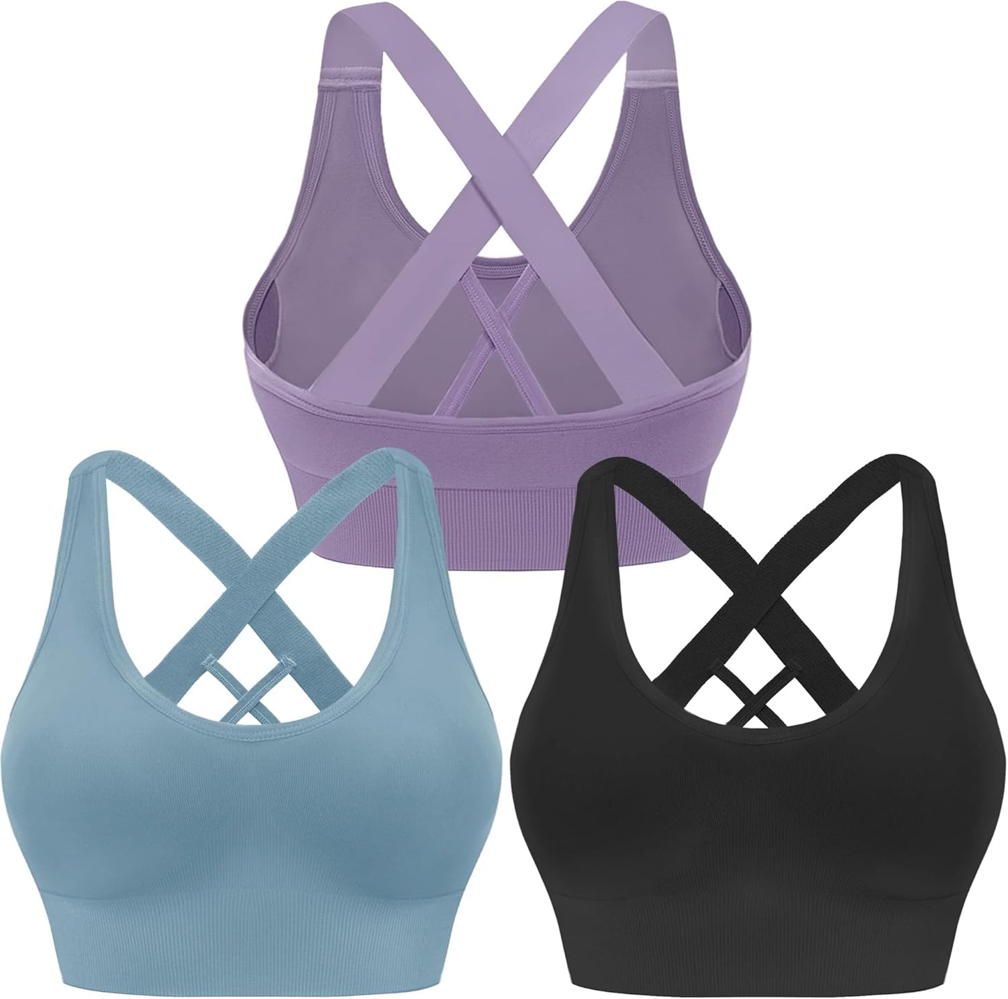 Evcute Sports Bra for Women: Stylish Criss Cross Design