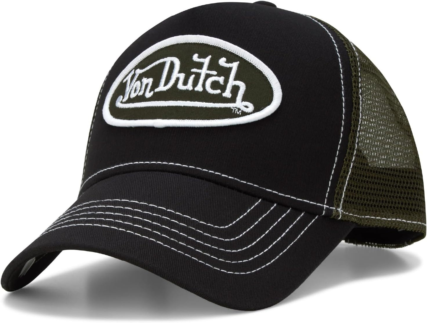 Von Dutch Unisex Trucker Hat - Retro Classic Adjustable Cap