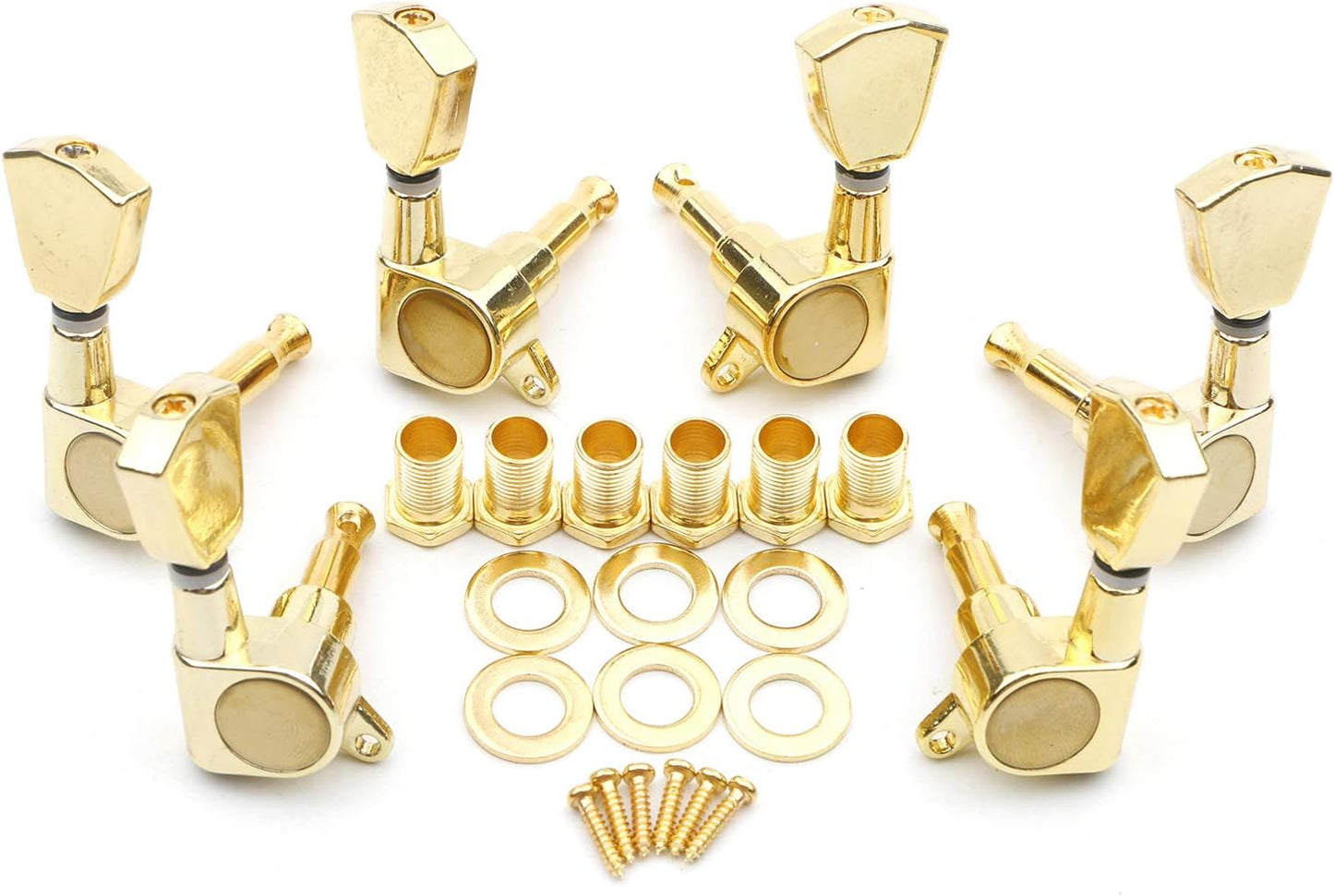 Swhmc 6pcs Gold Tuning Pegs for Guitar