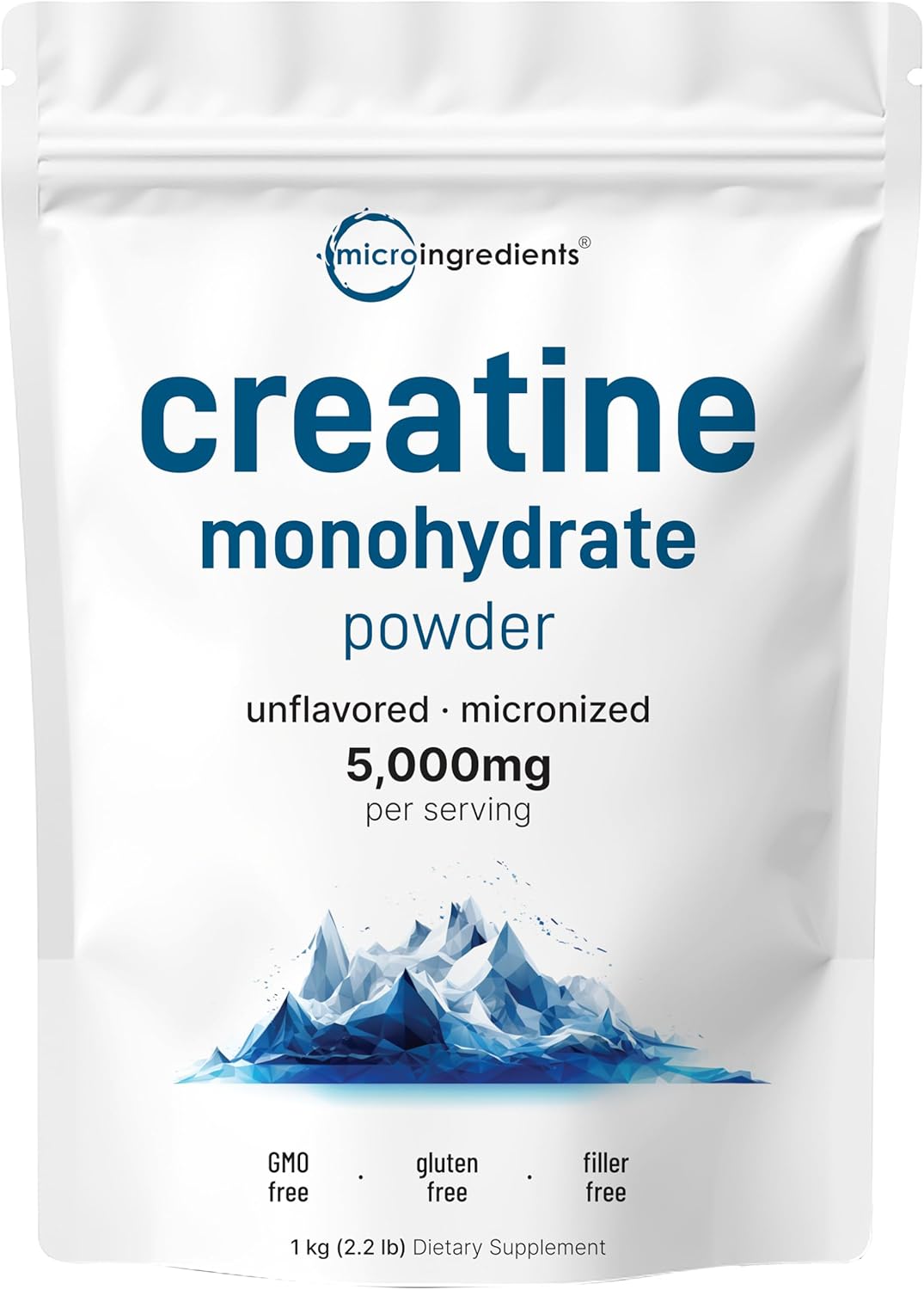 Keto Vegan Micronized Creatine 5000mg/Serv