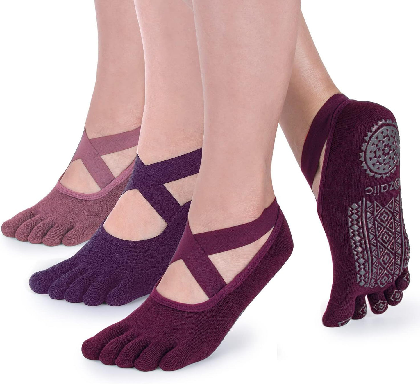 Non-Slip Yoga Socks for Women - Grip for Pilates & Barre