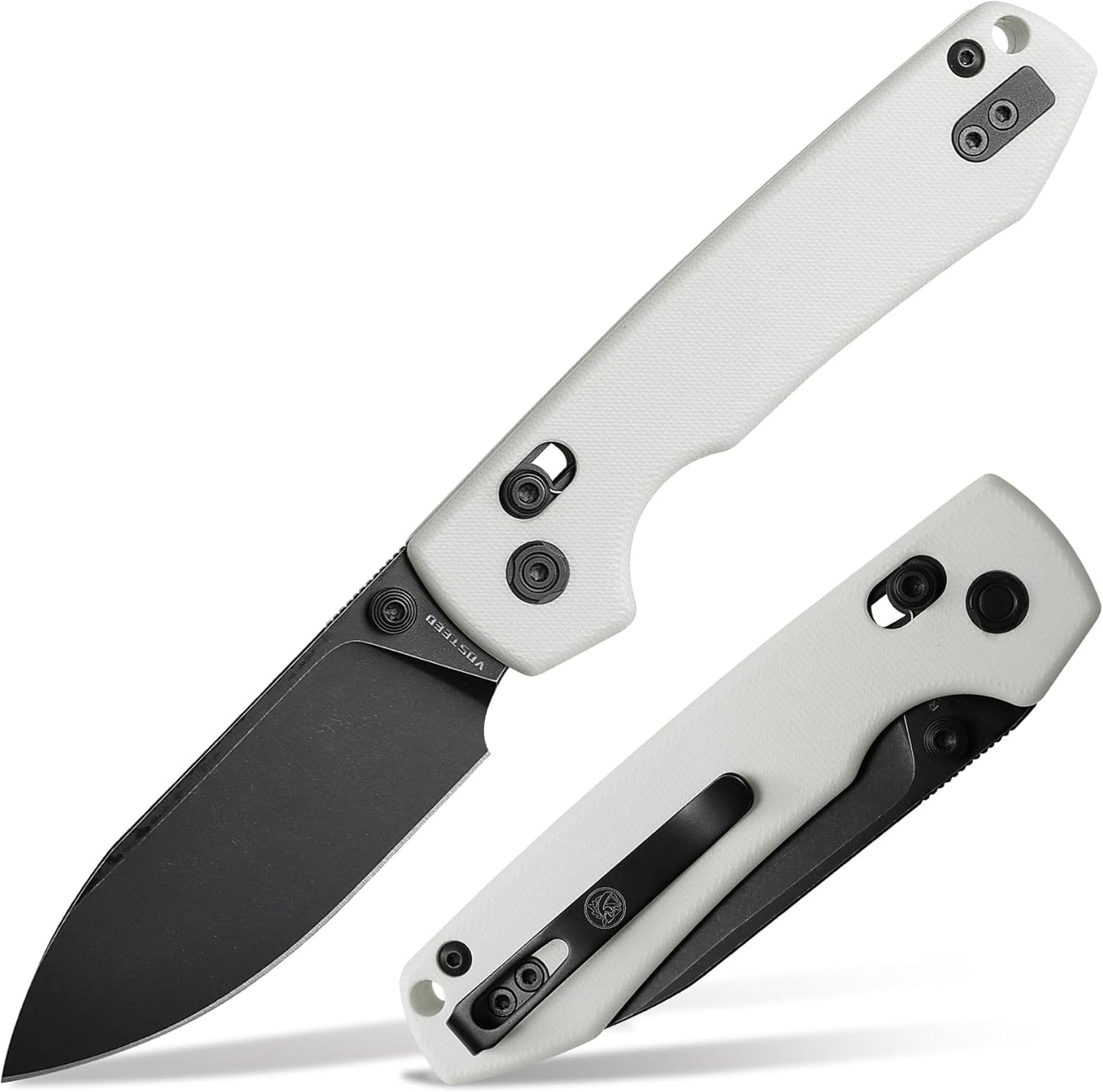 Vosteed Raccoon EDC Pocket Knife for Camping and Hiking