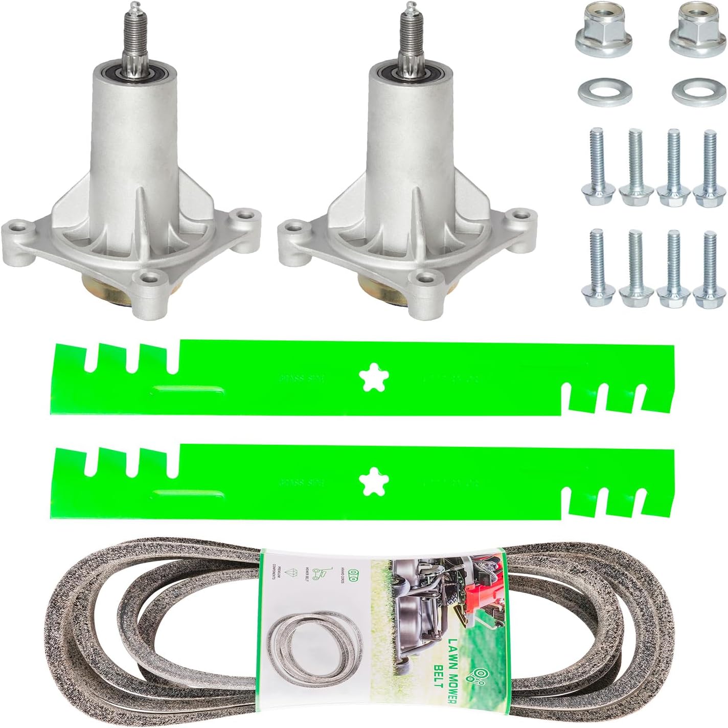 Deck Rebuild Kit for Husqvarna YTH Series with Spindle and Blade