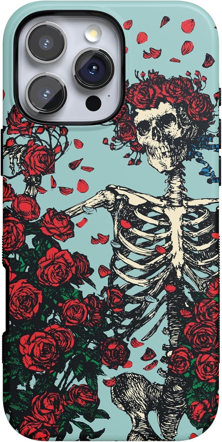 Bold Protective iPhone 16 Pro Case with Grateful Dead Design