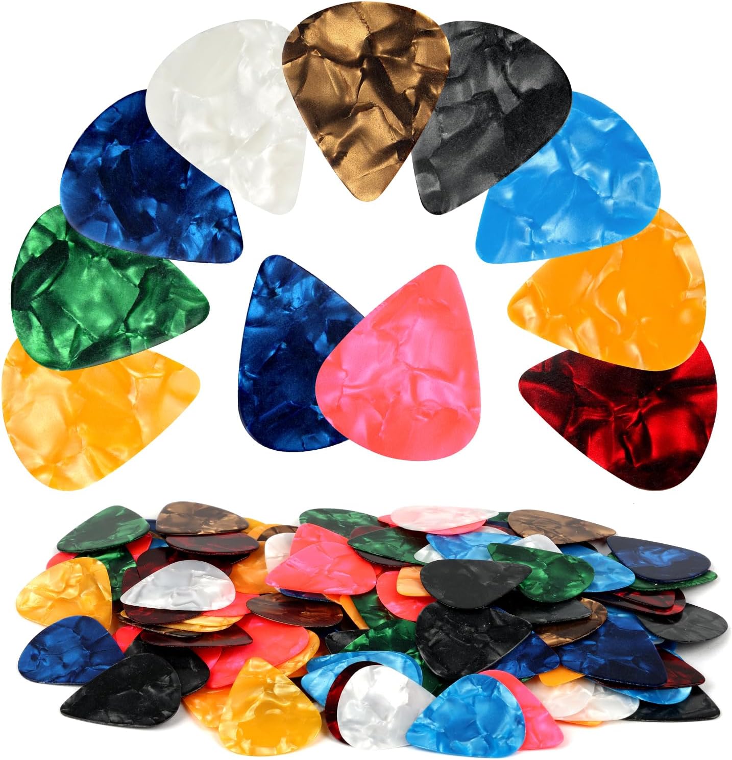 PEASUG Colorful Guitar Picks Set - Play with Precision!