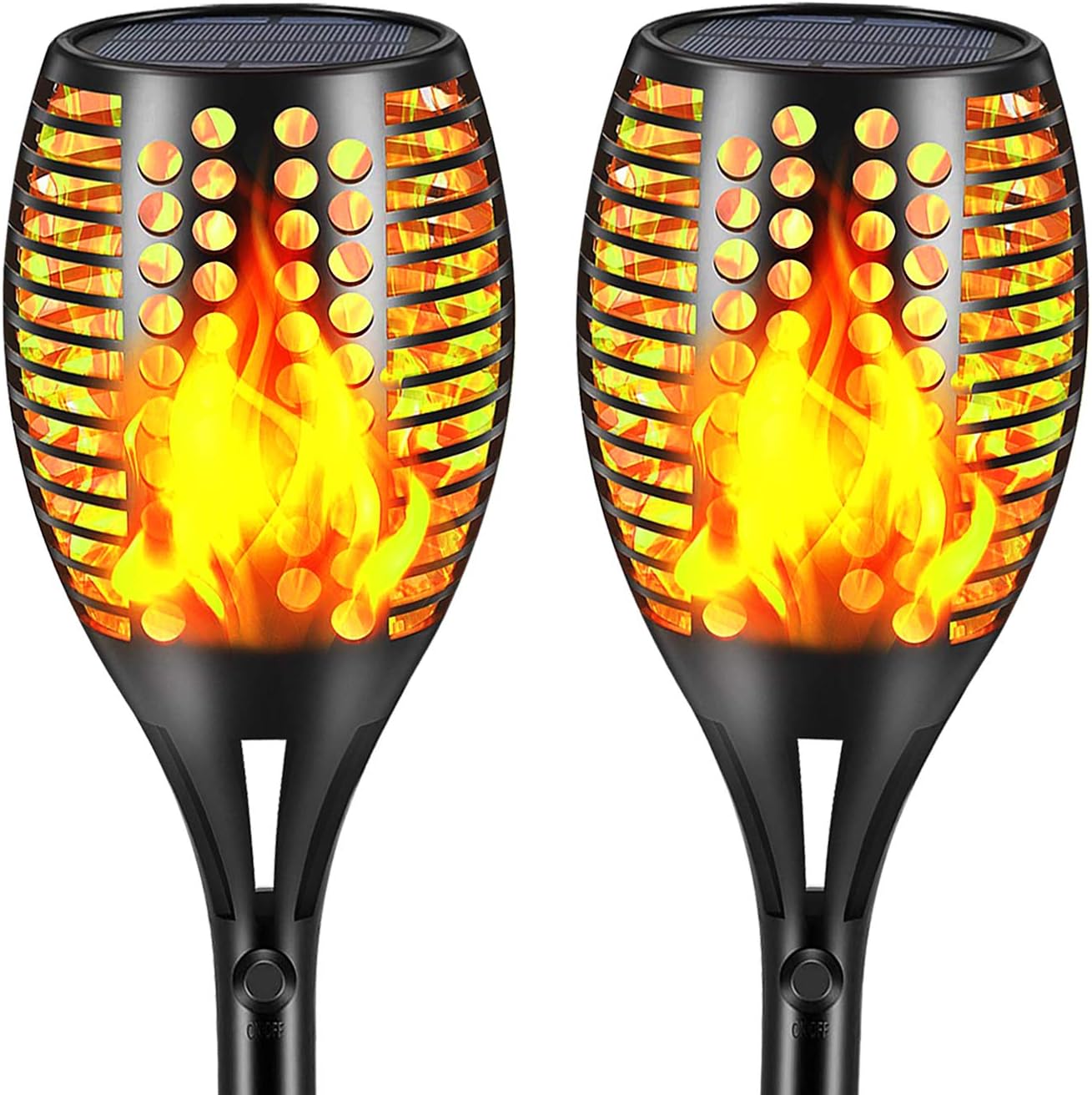 Aityvert Upgraded Solar Torch Lights for Outdoor Decoration