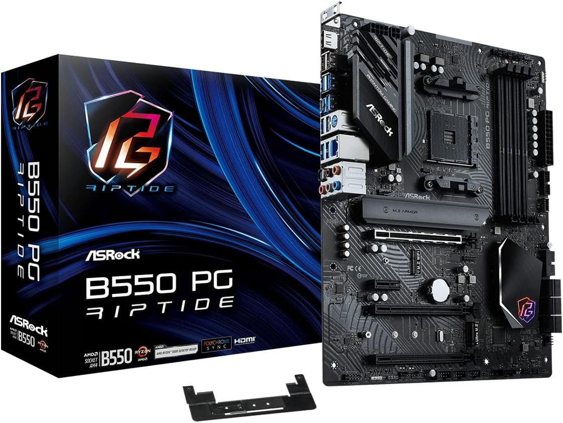 ASRock AMD B550 PG Riptide ATX Motherboard for High Performance