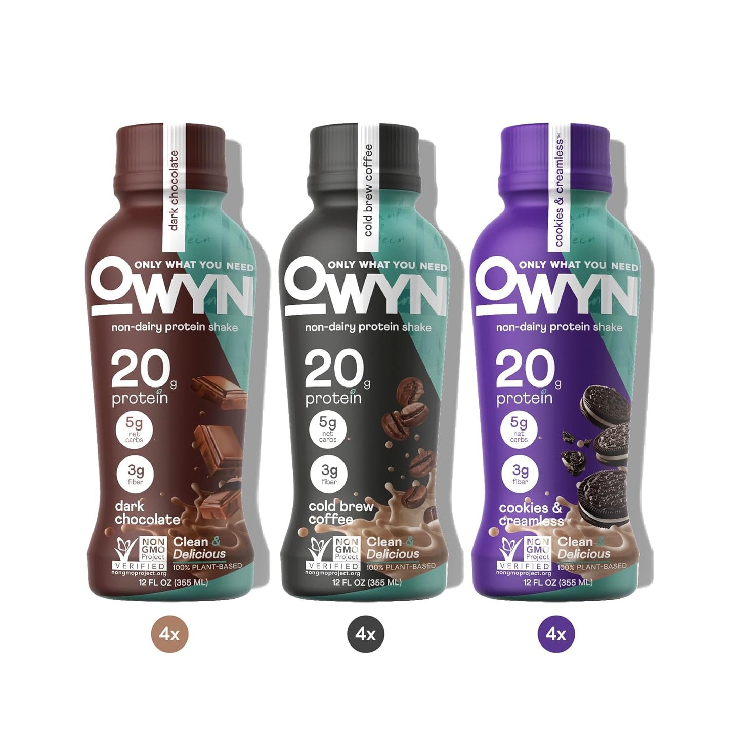 OWYN Protein Shake Variety Pack: Delicious Vegan Nutrition