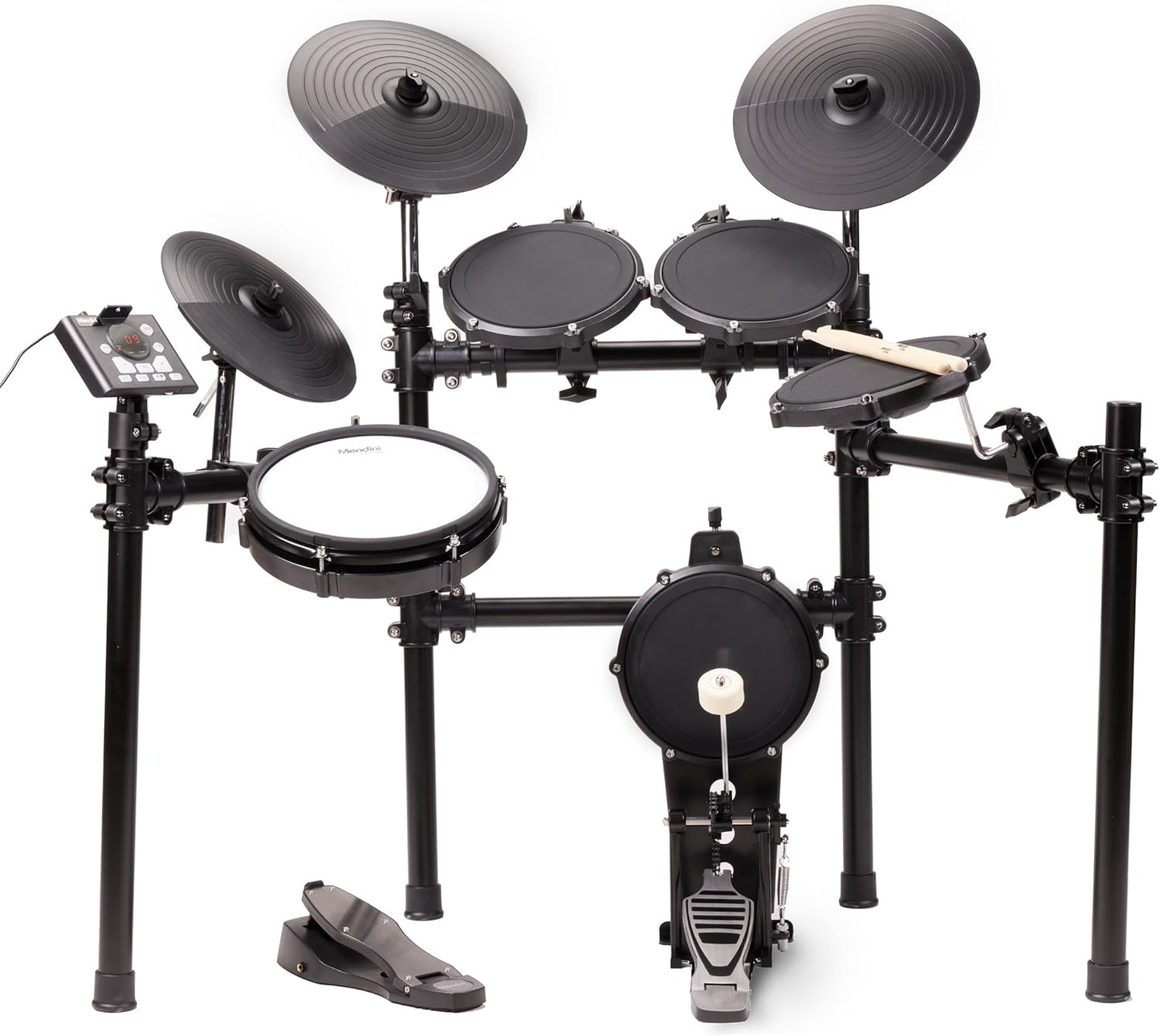 Mendini Electric Drum Set Kit - 8 Piece Electronic Drums