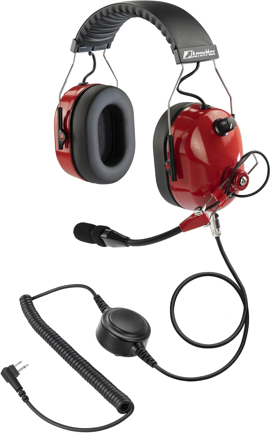 Arrowmax AHDH0042-RD-M1 Over The Head Noise Cancelling Headphones