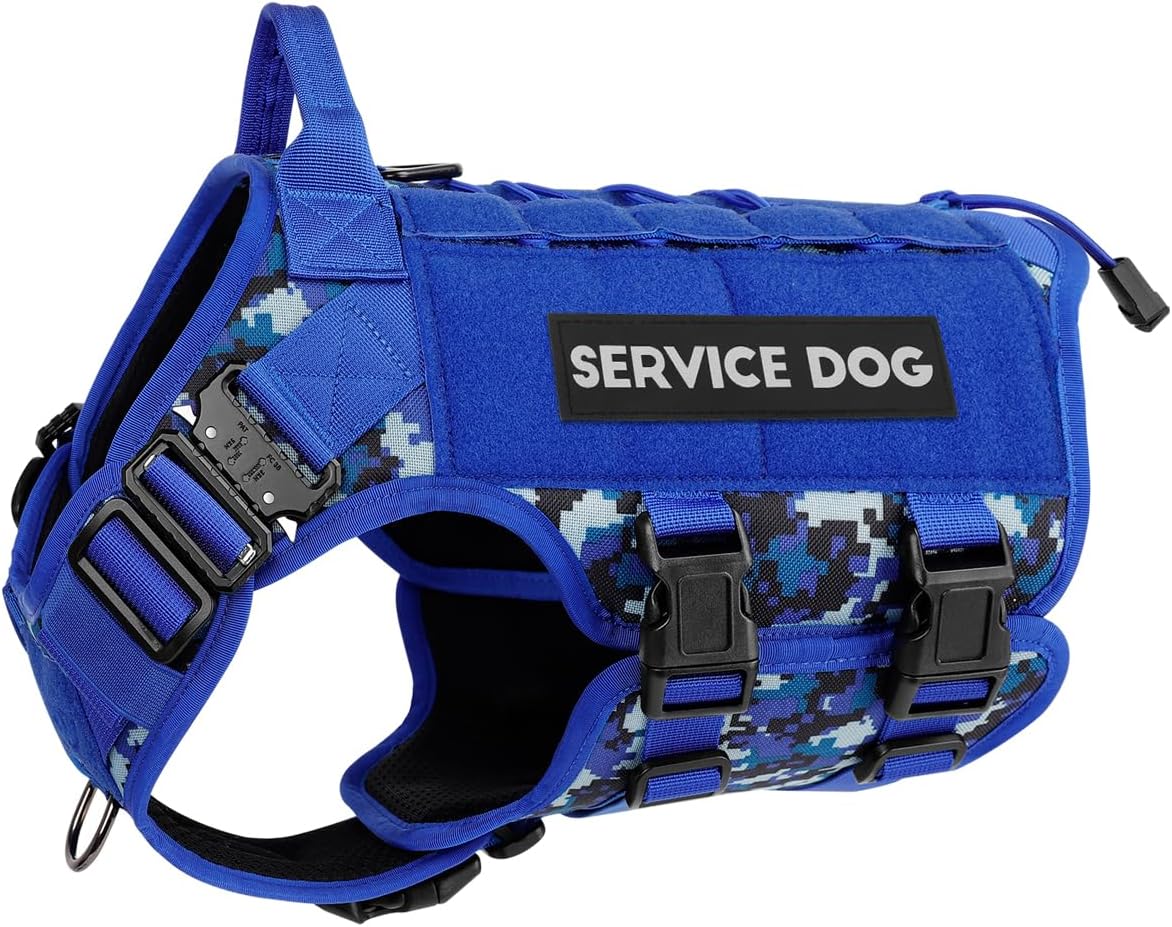 PETNANNY Tactical Service Dog Vest for Training & Hunting Use