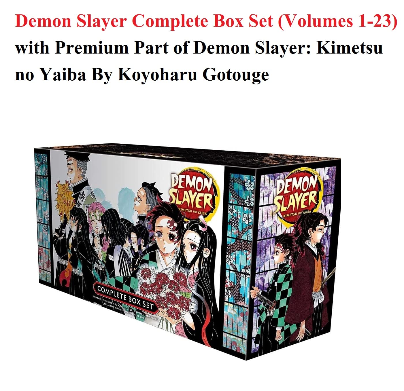 Demon Slayer Complete Box Set (Volumes 1-23) for Fans